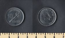 Фиджи 10 центов 2012