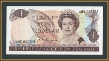 Новая Зеландия 1 доллар 1985 P-169 (169b) UNC