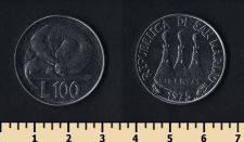 Сан-Марино 100 лир 1975