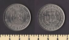 Ангола 20 эскудо 1971