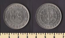 Ангола 20 эскудо 1971