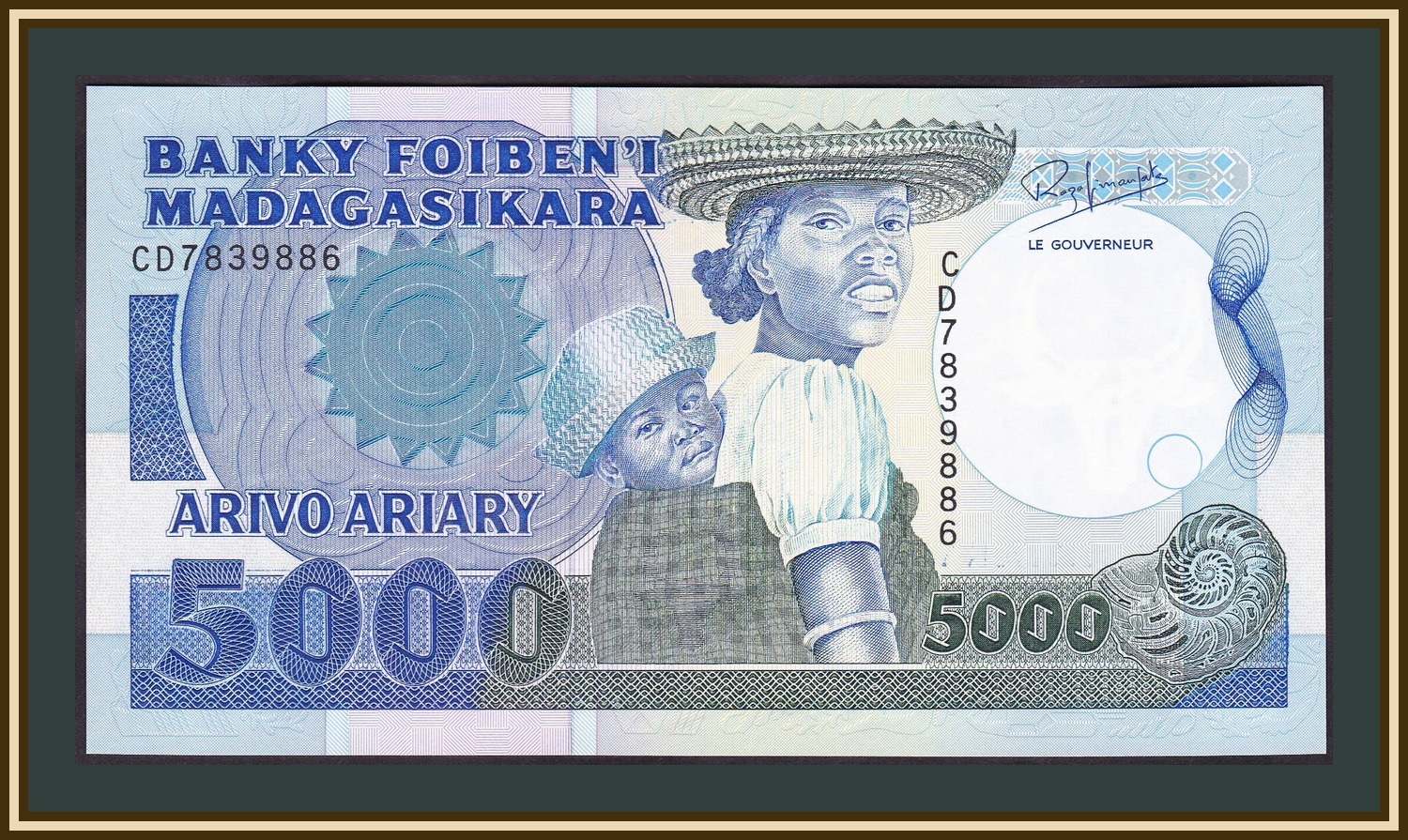 1993 p. Мадагаскар 5000 франков. 5000 Малагасийских франков. 5000 Малагасийских франков 1995. Банкноты Африки.