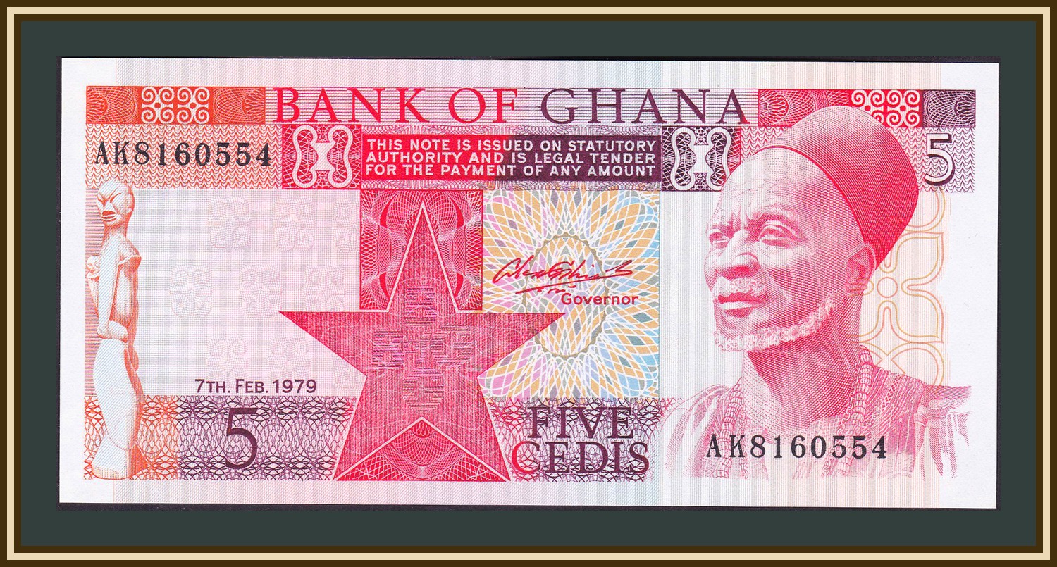 Г ан 5. Банкноты Ганы. Гана 2 седи 1982 год - UNC. Банкнота Ганы 1 седи 2019 speismen. 5 Седи 2014.