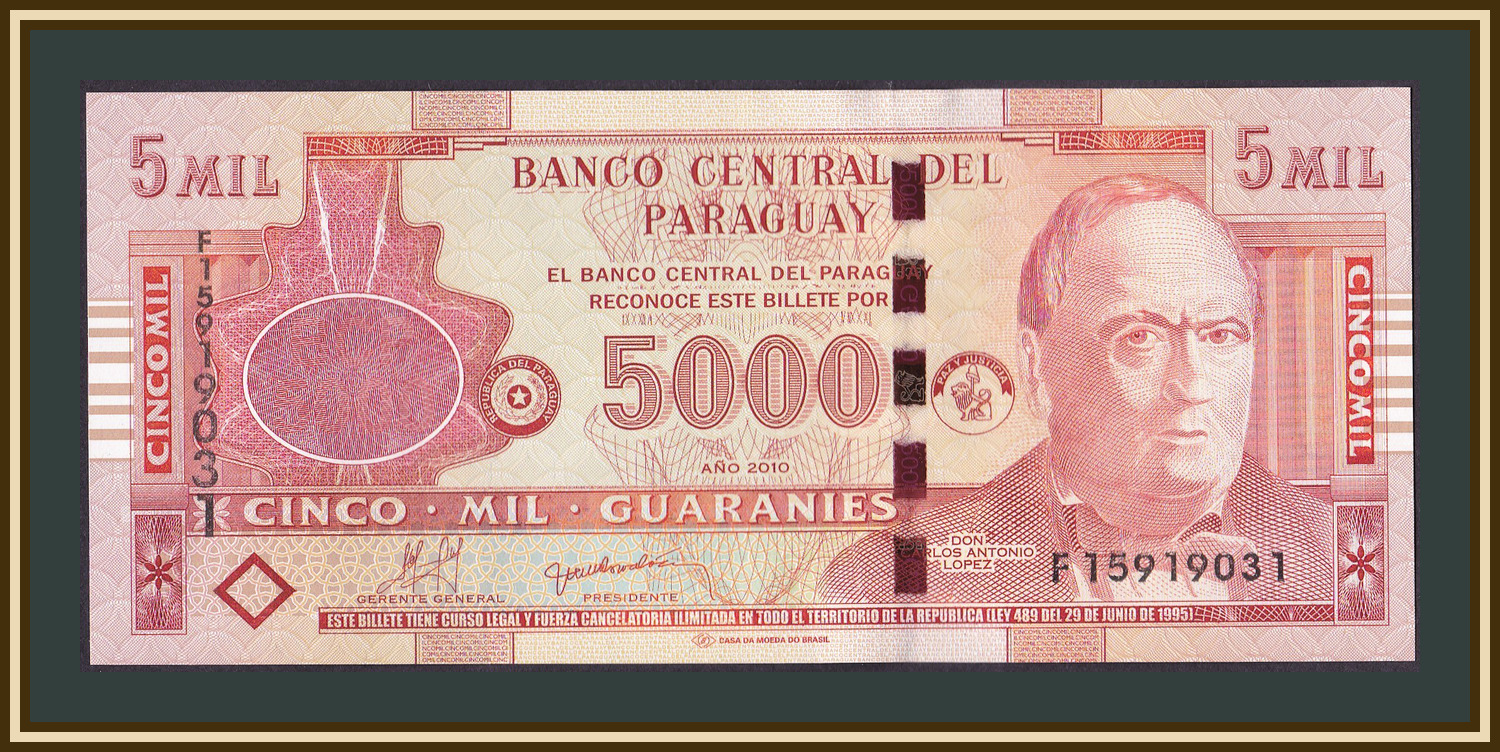 Валюта парагвая