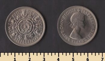 Великобритания 2 шиллинга 1953