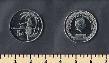 Токелау 5 центов 2012