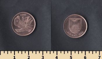 Кирибати 1 цент 1992
