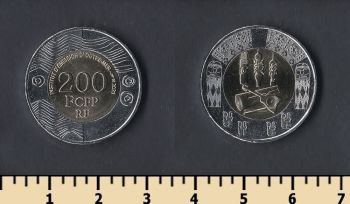 Набор 6 монет Французские тихоокеанские территории 2021 (Французская Полинезия, Таити)