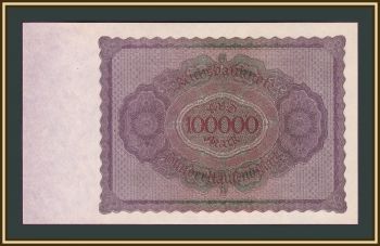  100000  1923 P-83 (83a/1) UNC