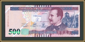 Гондурас 500 лемпир 2019 P-103 (103d) UNC