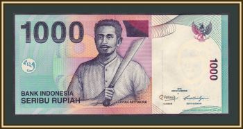 Индонезия 1000 рупий 2000 (2013) P-141 (141m) UNC