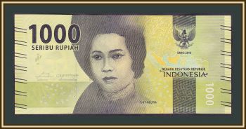 Индонезия 1000 рупий 2017 P-154 (154b) UNC