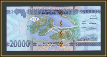 Гвинея 20000 франков 2020 P-50 (50c) UNC