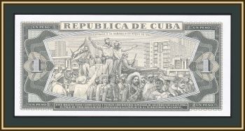 Куба 1 песо 1986 P-102 (102c) UNC
