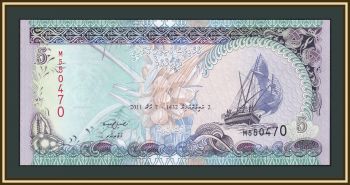  - () 5  2011 P-18 (18e) UNC