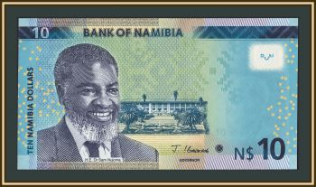 Намибия 10 долларов 2025 P-16 (16b) UNC