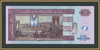 Гватемала 10 кетсалей 2022 P-123 (123Аi) UNC