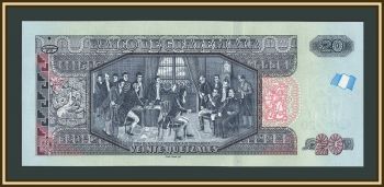 Гватемала 20 кетсалей 2020 P-124 UNC