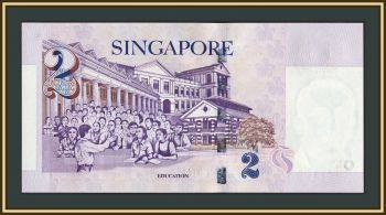 Сингапур 2 доллара 2000 P-45 UNC