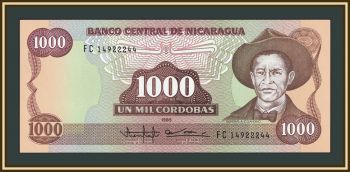 ��������� 1000 ������ 1985 P-156 (156b) UNC