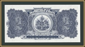 Гаити 2 гурда 1992 P-260 (260a) UNC