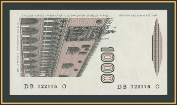 ������ 1000 ��� 1982 P-109 (109a.2) UNC
