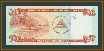 Никарагуа 20 кордоб 2006 P-197 UNC
