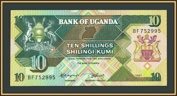 ������ 10 ��������� 1987 P-28 UNC