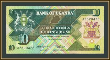 ������ 10 ��������� 1987 P-28 UNC