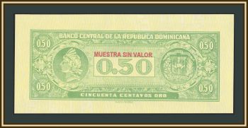 Доминиканская Республика (Доминикана) 50 сентаво 1961 P-90 (90s) UNC