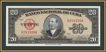 ���� 20 ���� 1958 P-80 (80b) UNC