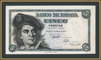 ������� 5 ����� 1948 P-136 (136a) �UNC