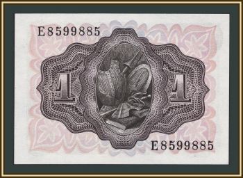 Испания 1 песета 1951 P-139 (139a) UNC