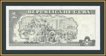 Куба 1 песо 2007 P-128 (128b) UNC