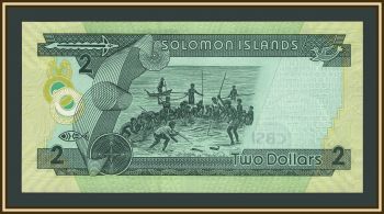 Соломоновы о-ва 2 доллара 2006 P-25 (25a.1) UNC