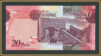 Ботсвана 20 пул 2024 P-31 UNC