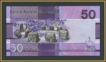 Гамбия 50 даласи 2023 P-40 (40с) UNC