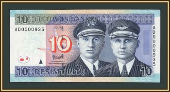 ����� 10 ����� 2007 P-68 UNC