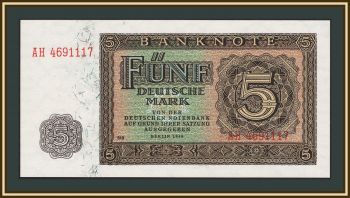 Германия (ГДР) 5 марок 1948 P-11 (11b) UNC