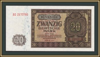 Германия (ГДР) 20 марок 1948 P-13 (13b) UNC
