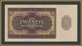 Германия (ГДР) 20 марок 1948 P-13 (13b) UNC