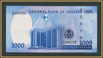 Нигерия 1000 найра 2025 P-49 (49d) UNC-