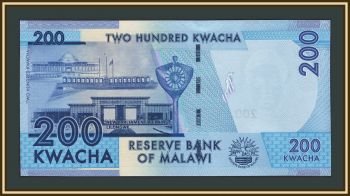Малави 200 квача 2024 P-65 (65Ag) UNC