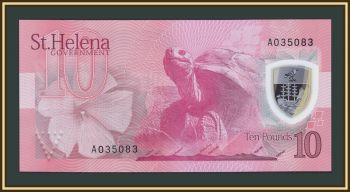 Остров Святой Елены 10 фунтов 2026 P-15 (15а) UNC