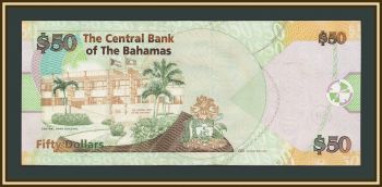 Багамские о-ва (Багамы) 50 долларов 2012 P-75 (75А) UNC