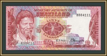 ��������� (��������) 1 ��������� 1974 P-1 (1a) UNC