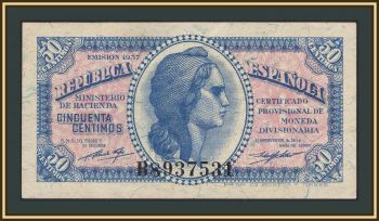 ������� 50 ������� 1937 P-93 �UNC