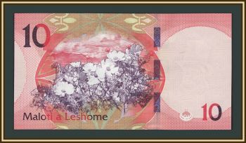 Лесото 10 малоти 2024 P-26 (26b) UNC