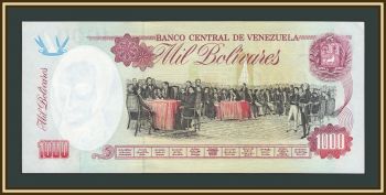 Венесуэла 1000 боливаров 1998 P-76 (76d) a-UNC