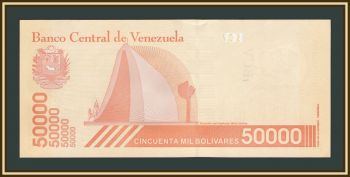 Венесуэла 50000 боливаров 2019 (2020) P-111 (111b) UNC